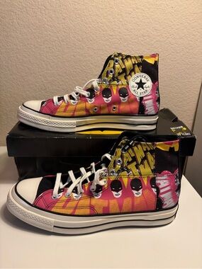 Converse x DC Batman 80th Anniversary Chuck 70 Hi 167317C Men 10 New with box